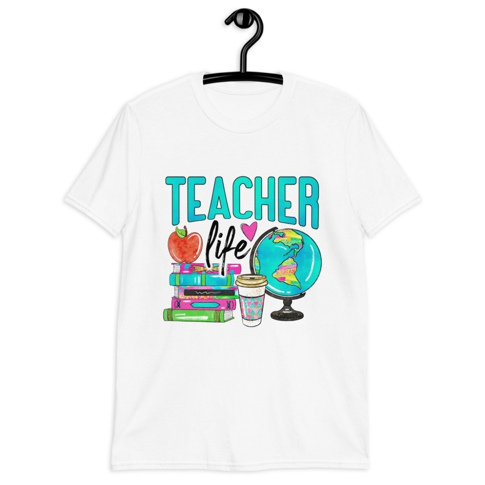 Teacher Life Tshirt End of the School Year Gift